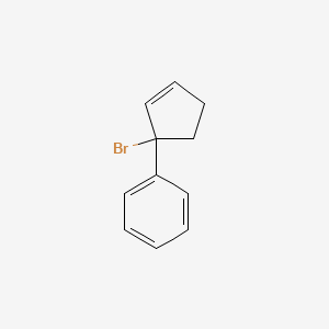 (1-Bromocyclopent-2-en-1-yl)benzene - 