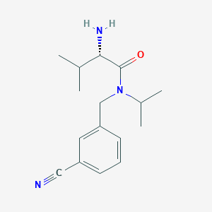 (S)-2-Amino-N-(3-cyano-benzyl)-N-isopropyl-3-methyl-butyramide - 