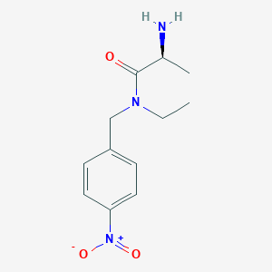 (S)-2-Amino-N-ethyl-N-(4-nitrobenzyl)propanamide - 