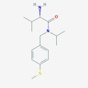 (S)-2-Amino-N-isopropyl-3-methyl-N-(4-methylsulfanyl-benzyl)-butyramide - 