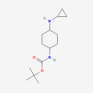 (4-Cyclopropylamino-cyclohexyl)-carbamic acid tert-butyl ester - 