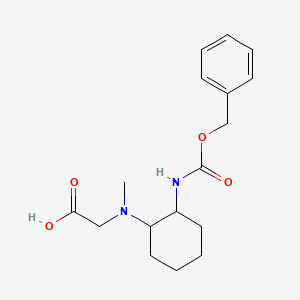 [(2-Benzyloxycarbonylamino-cyclohexyl)-methyl-amino]-acetic acid - 