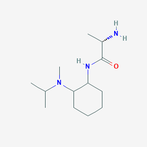 (S)-2-Amino-N-[2-(isopropyl-methyl-amino)-cyclohexyl]-propionamide - 
