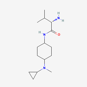 (S)-2-Amino-N-[4-(cyclopropyl-methyl-amino)-cyclohexyl]-3-methyl-butyramide - 