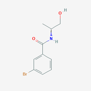3-bromo-N-[(2R)-1-hydroxypropan-2-yl]benzamide - 