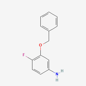 3-Benzyloxy-4-fluoro-phenylamine - 