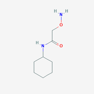 2-(aminooxy)-N-cyclohexylacetamide - 