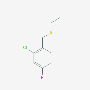 2-Chloro-4-fluorobenzyl ethyl sulfide - 