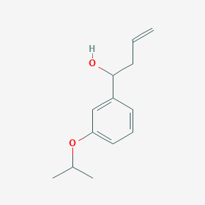 4-(3-iso-Propoxyphenyl)-1-buten-4-ol - 1443354-20-8