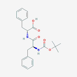(R)-2-((S)-2-((tert-Butoxycarbonyl)amino)-3-phenylpropanamido)-3-phenylpropanoic acid - 