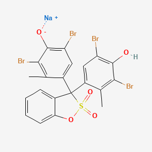 Sodium alpha-(3,5-dibromo-2-methyl-4-oxo-2,5-cyclohexadienylidene)-alpha-(3,5-dibromo-4-hydroxyphenyl)toluenesulphonate - 