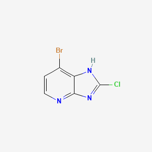 7-Bromo-2-chloro-3H-imidazo[4,5-b]pyridine - 