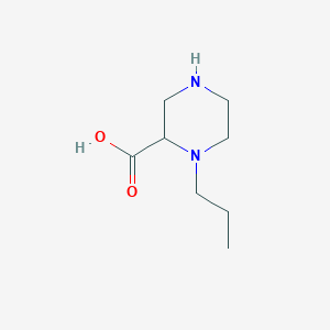 1-Propylpiperazine-2-carboxylic acid - 