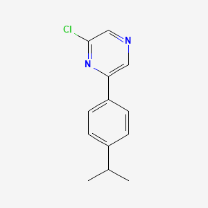 2-Chloro-6-(4-isopropylphenyl)pyrazine - 
