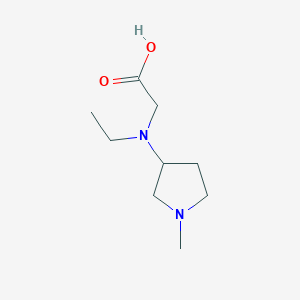 [Ethyl-(1-methyl-pyrrolidin-3-yl)-amino]-acetic acid - 