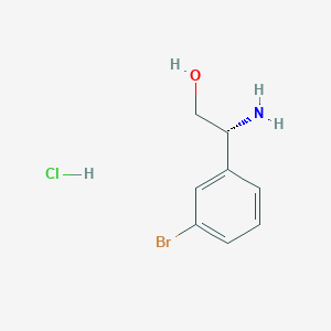 (R)-2-Amino-2-(3-bromophenyl)ethanol hydrochloride - 
