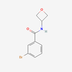 3-bromo-N-(oxetan-3-yl)benzamide - 