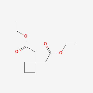 Diethyl 2,2'-(cyclobutane-1,1-diyl)diacetate - 51008-00-5