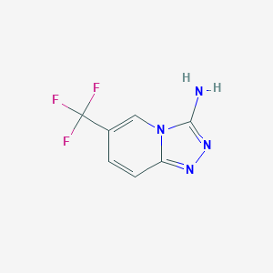 6-(Trifluoromethyl)-[1,2,4]triazolo[4,3-a]pyridin-3-amine - 