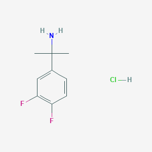 2-(3,4-Difluorophenyl)propan-2-amine hydrochloride - 