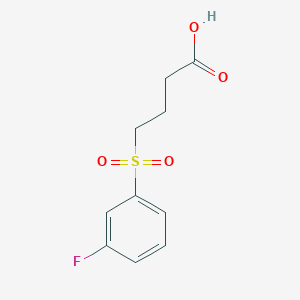 4-(3-Fluorobenzenesulfonyl)butanoic acid - 