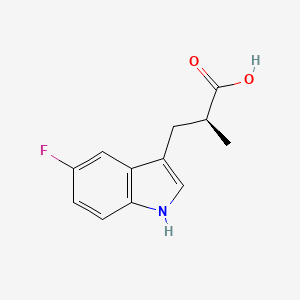 (S)-3-(5-Fluoro-1H-indol-3-yl)-2-methylpropanoic acid - 