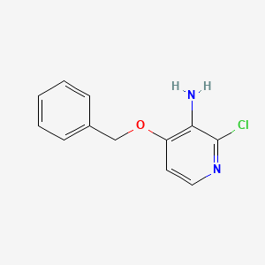 4-(Benzyloxy)-2-chloropyridin-3-amine - 
