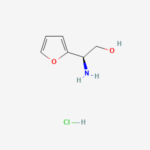 (R)-2-amino-2-(furan-2-yl)ethan-1-ol hydrochloride - 
