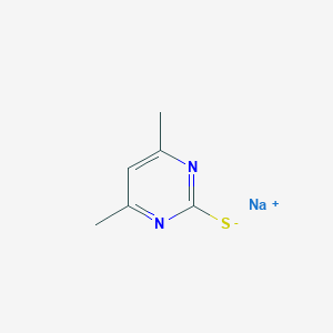 sodium;4,6-dimethylpyrimidine-2-thiolate - 