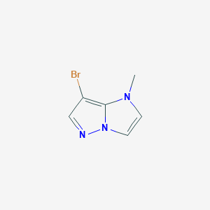 7-Bromo-1-methyl-1h-imidazo[1,2-b]pyrazole - 