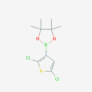 2-(2,5-Dichlorothiophen-3-YL)-4,4,5,5-tetramethyl-1,3,2-dioxaborolane - 942070-18-0