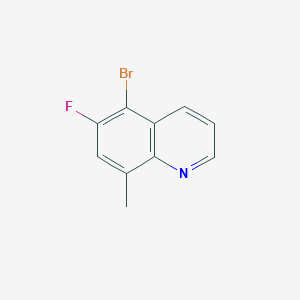 5-Bromo-6-fluoro-8-methylquinoline - 