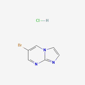 6-Bromo-imidazo[1,2-a]pyrimidine HCl - 