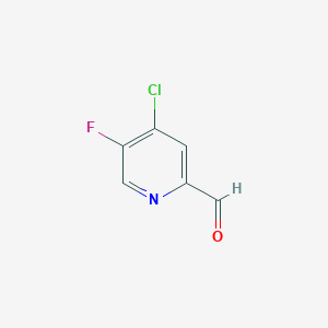 4-Chloro-5-fluoropicolinaldehyde - 