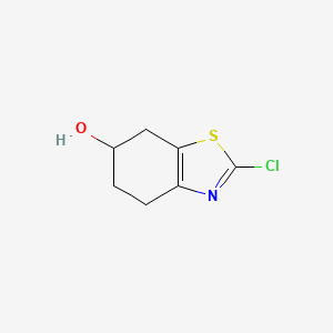 2-Chloro-4,5,6,7-tetrahydrobenzo[d]thiazol-6-ol - 