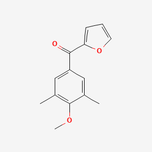 2-(3,5-Dimethyl-4-methoxybenzoyl)furan - 