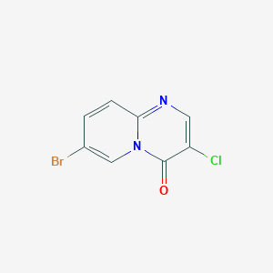 7-Bromo-3-chloro-4H-pyrido[1,2-a]pyrimidin-4-one - 