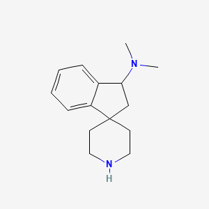 N,N-Dimethyl-2,3-dihydrospiro[indene-1,4'-piperidin]-3-amine - 