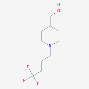 (1-(4,4,4-Trifluorobutyl)piperidin-4-yl)methanol - 
