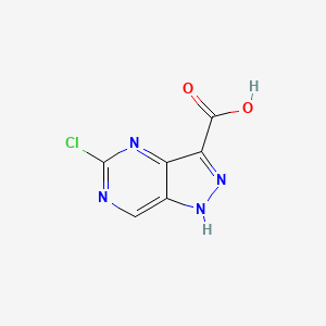 5-chloro-2H-pyrazolo[4,3-d]pyrimidine-3-carboxylic acid - 