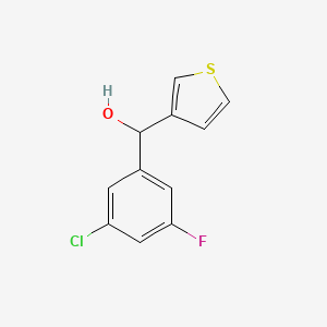 3-Chloro-5-fluorophenyl-(3-thienyl)methanol - 