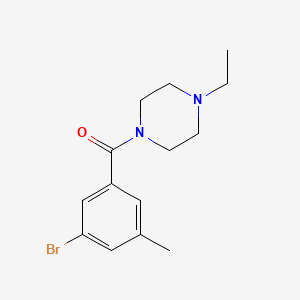 1-(3-Bromo-5-methylbenzoyl)-4-ethylpiperazine - 