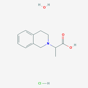 2-(3,4-dihydro-2(1H)-isoquinolinyl)propanoic acid hydrochloride hydrate - 