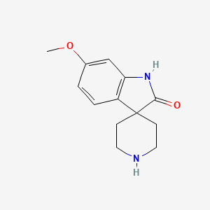 6-Methoxyspiro[indoline-3,4'-piperidin]-2-one - 