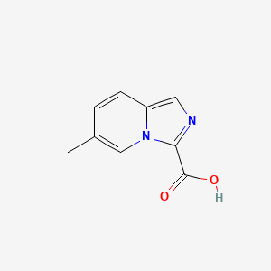 6-Methylimidazo[1,5-a]pyridine-3-carboxylic acid - 