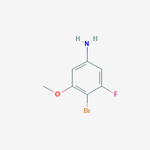 4-Bromo-3-fluoro-5-methoxyaniline - 