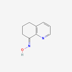 (E)-6,7-dihydroquinolin-8(5H)-one oxime - 