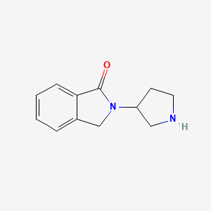 2-(Pyrrolidin-3-yl)isoindolin-1-one - 