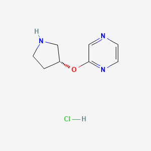 2-((R)-Pyrrolidin-3-yloxy)-pyrazine hydrochloride - 