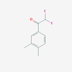 1-(3,4-Dimethylphenyl)-2,2-difluoroethanone - 
